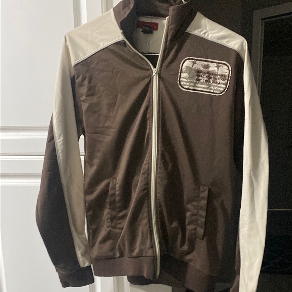 Vintage men’s buffalo Brown and Cream Jacket